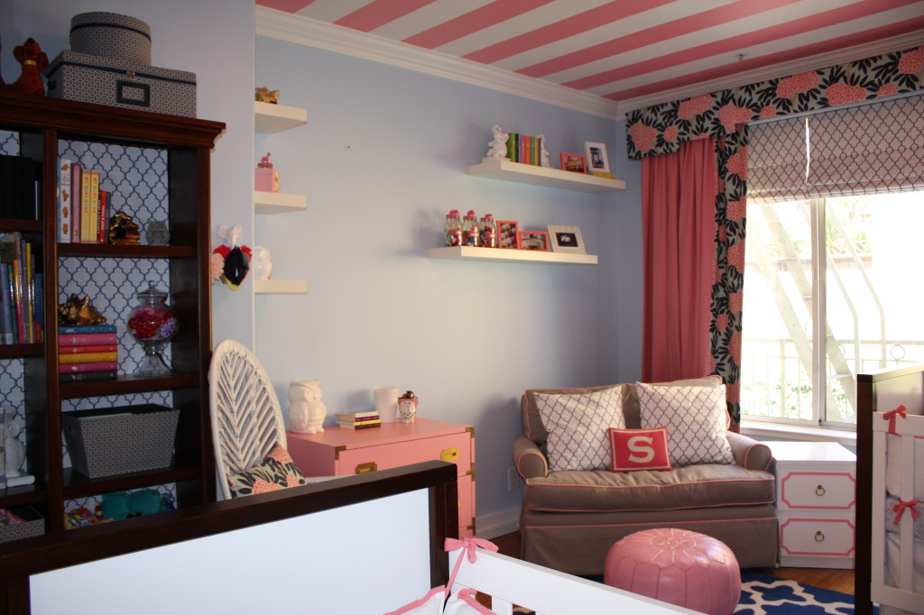 S+S Baby Girl Twin Nursery - Project Nursery