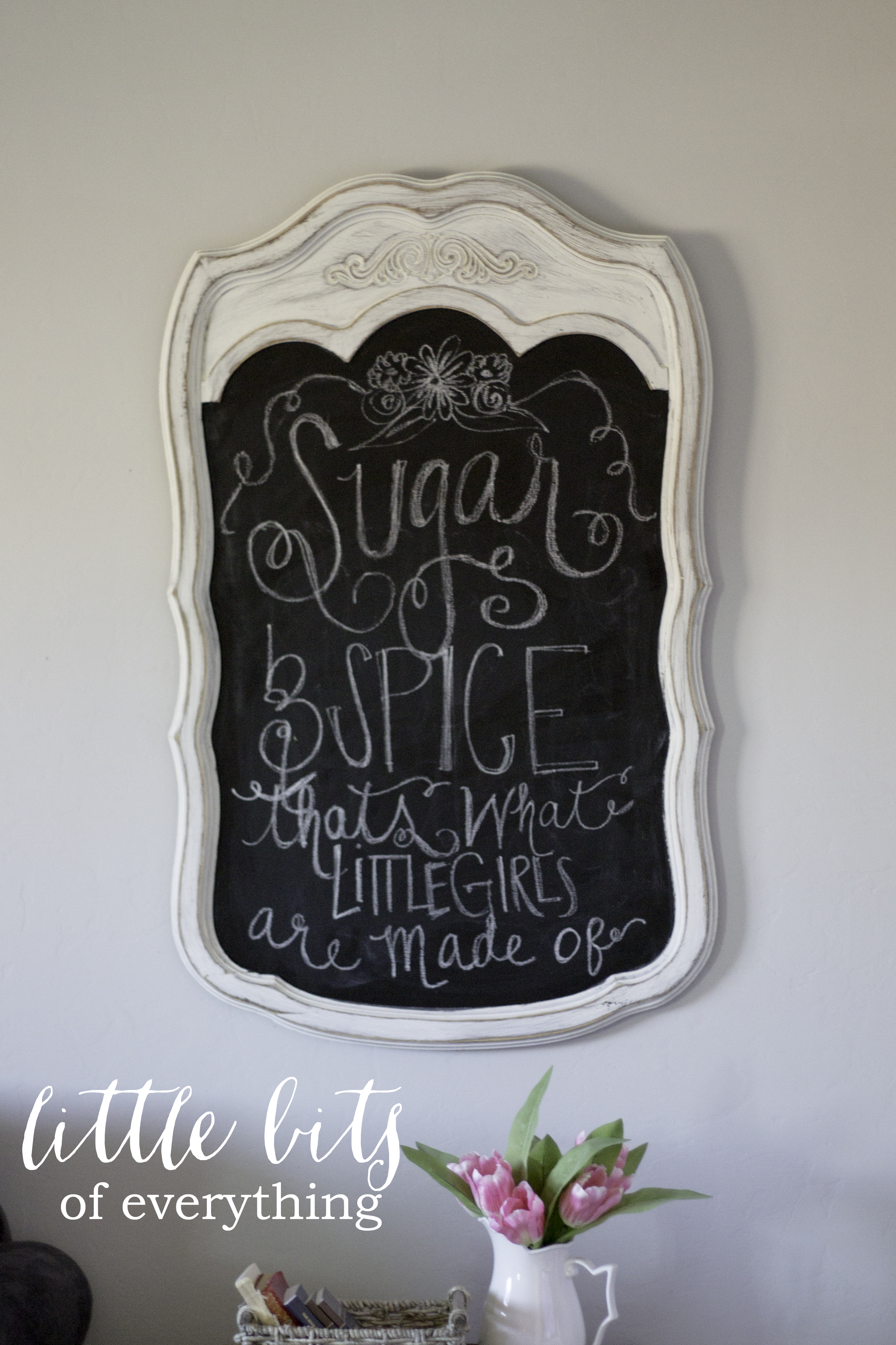 Sugar & Spice Chalkboard Sign