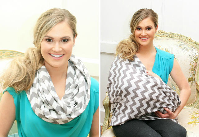 breastfeeding cover up scarf