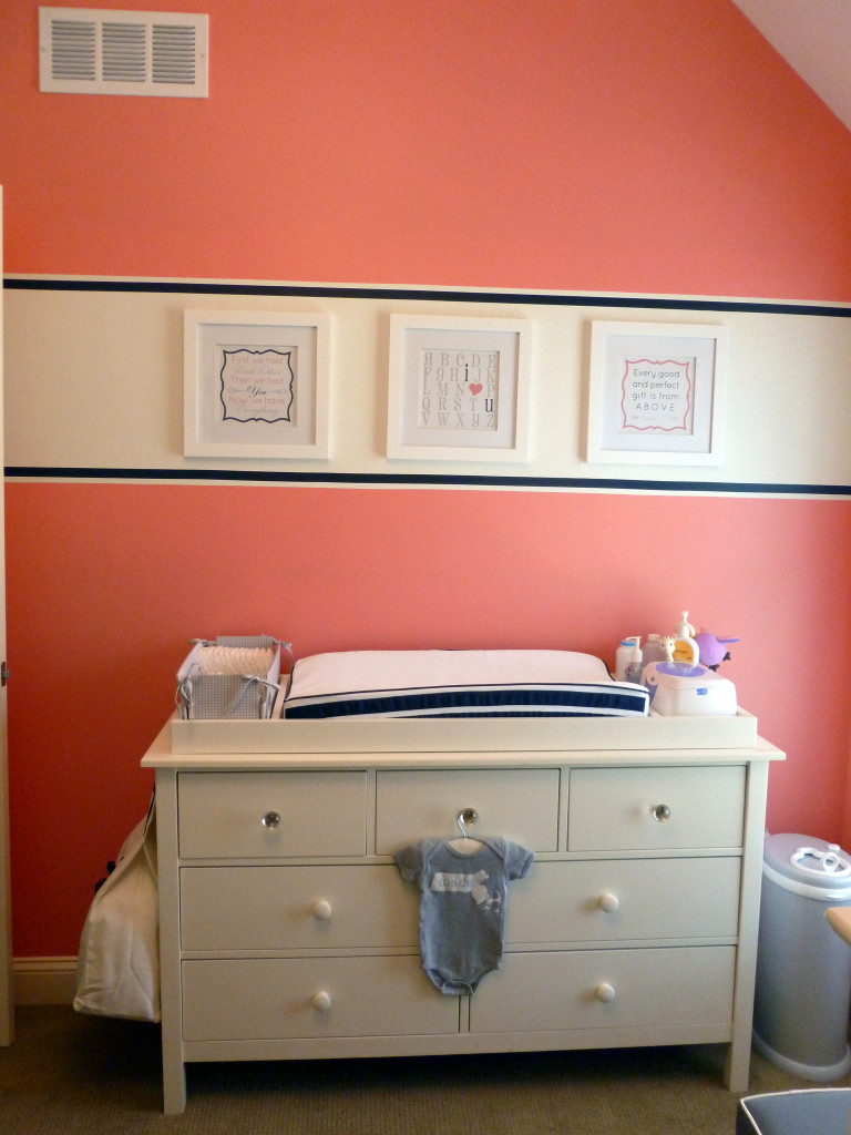 Paint Band Accent Striped Wall