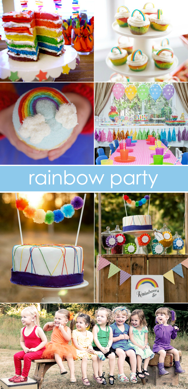 Rainbow Party Ideas - Project Nursery