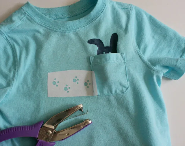 Stenciled T-Shirt - Project Nursery