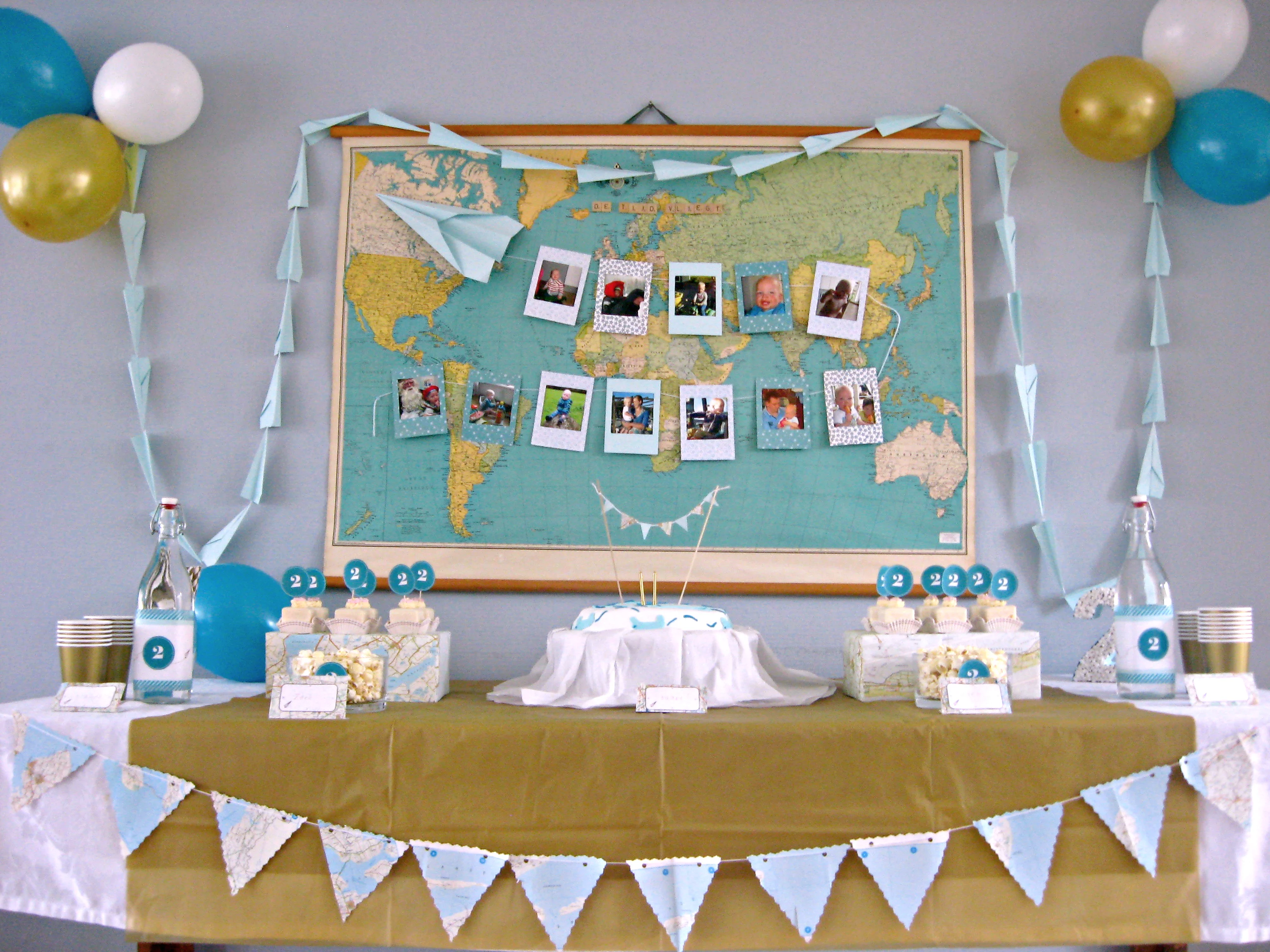 Time Flies Airplane Theme Party