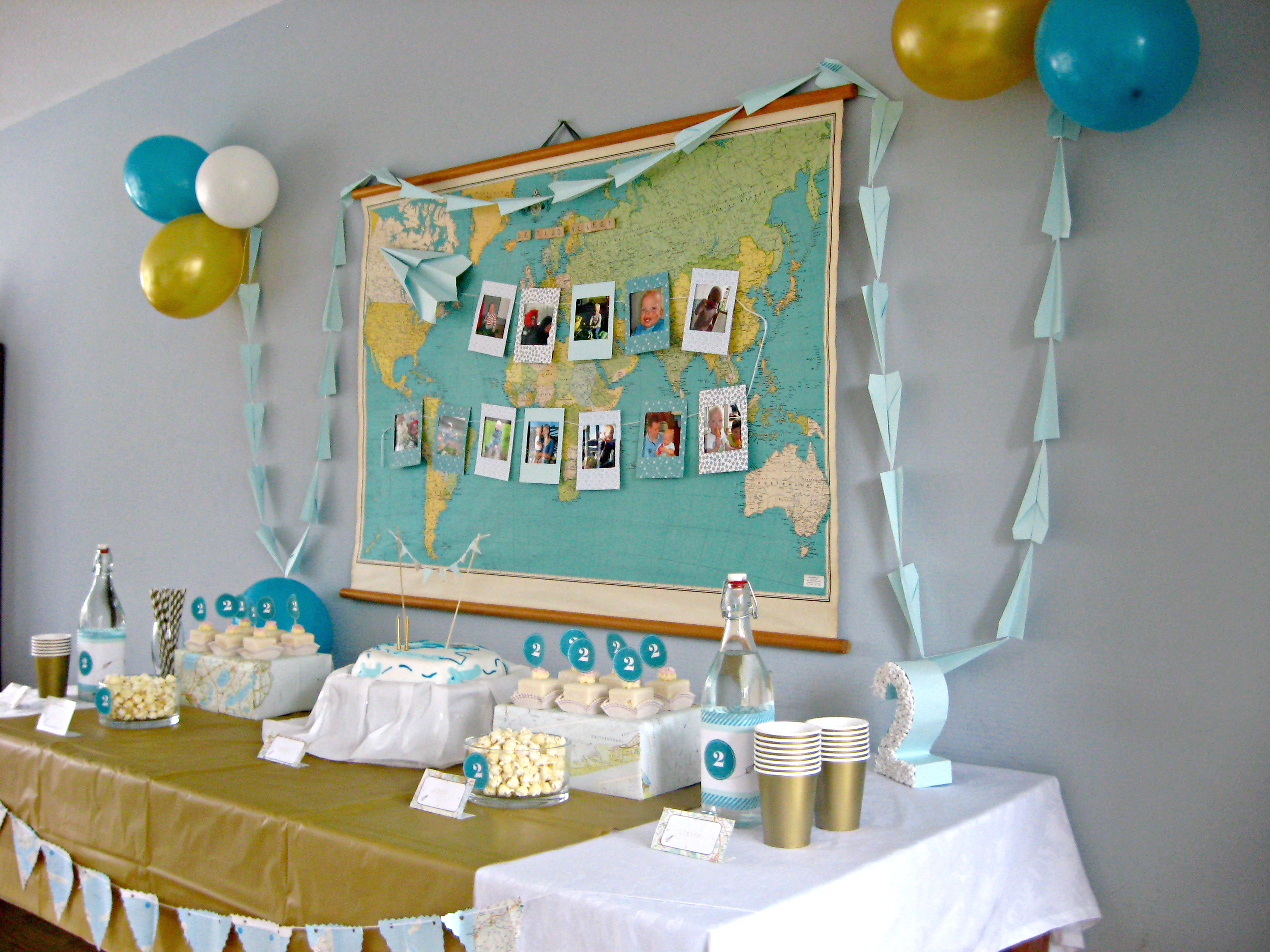 Luca Birthday Party  2nd birthday party themes, Baby boy 1st birthday party,  Kids party decorations