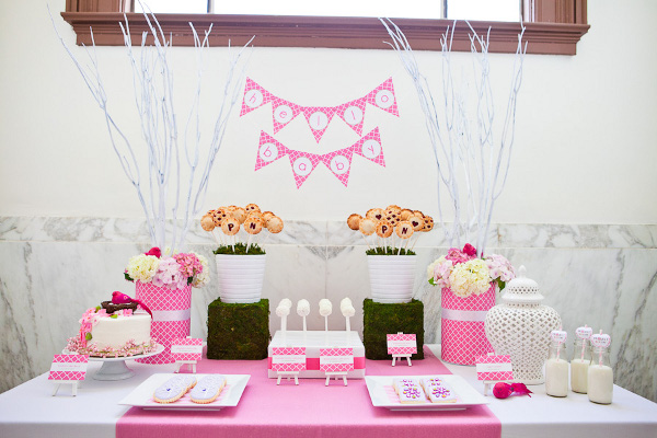 Baby Shower Dessert Table