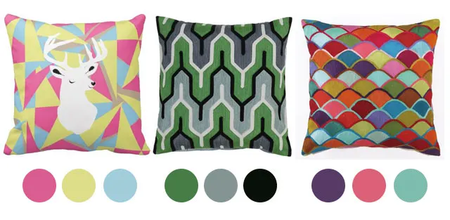 Color Inspiration from Pillows