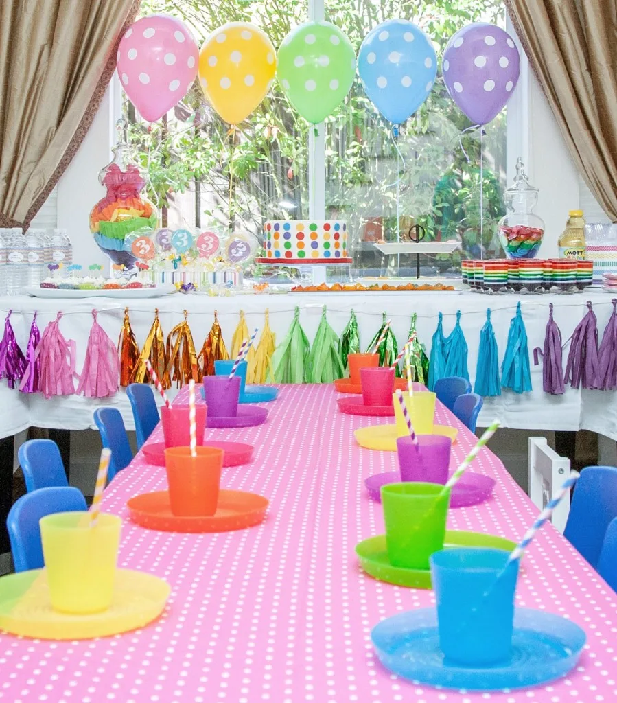 Rainbow Party Decor - Project Nursery