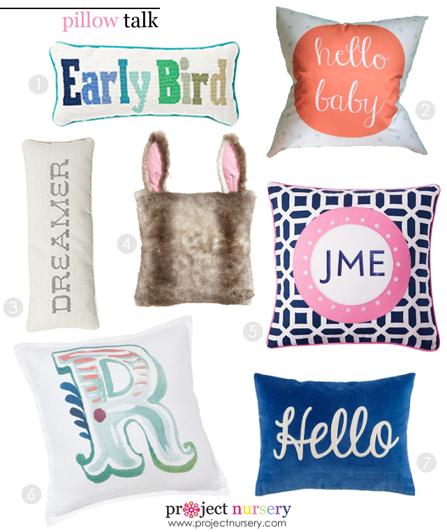 Nursery Throw Pillows - Project Nursery