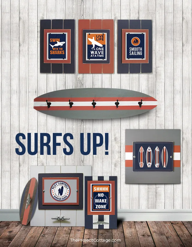 The Project Cottage Surfer Boy Nursery Decor