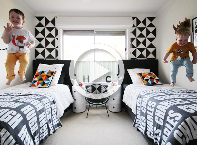 Room Tour Black And White Boys Rooms Project Nursery