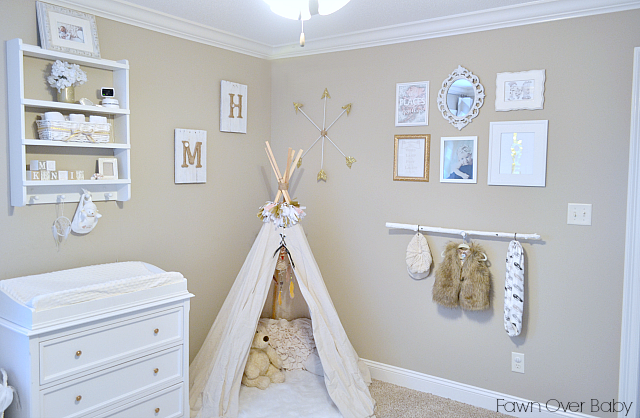 DIY No Sew Teepee