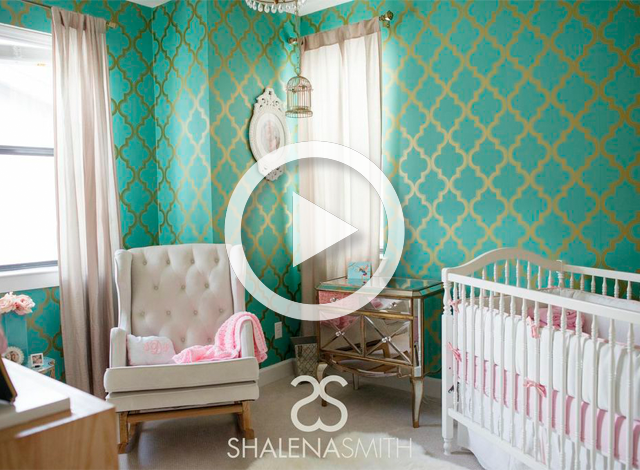 Hollywood Glam Nursery Room Tour - Project Nursery