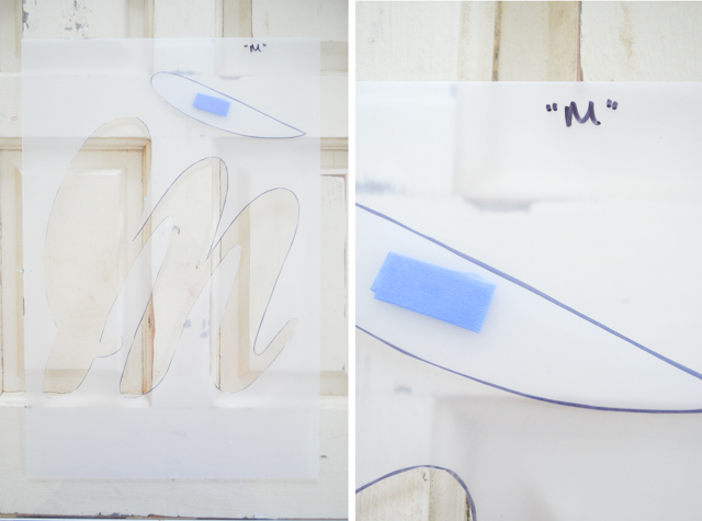 How to Make Your Own Stencil - Project Nursery