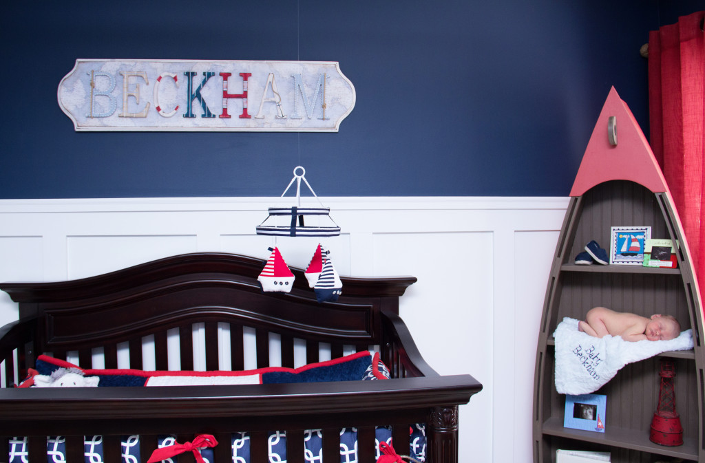 nautical baby room