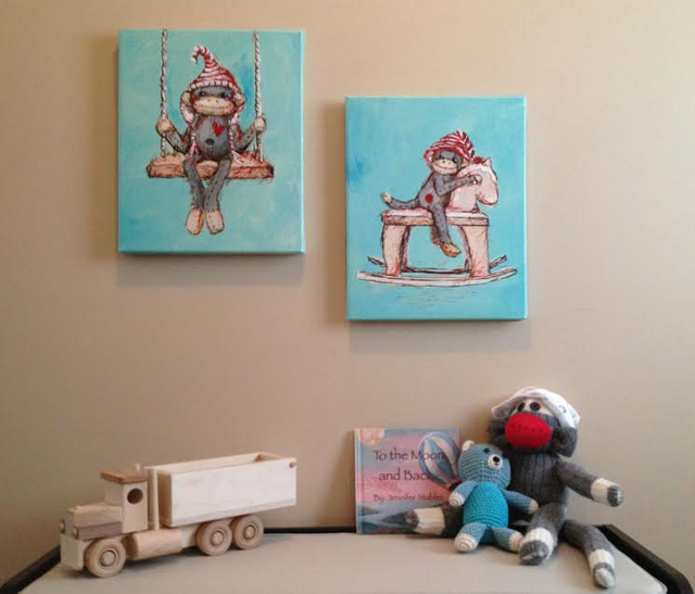 Nursery Artwork by Jenny Dale Designs