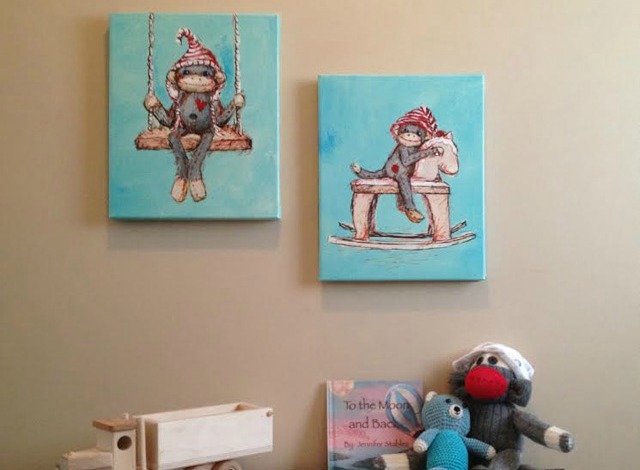 Nursery Artwork by Jenny Dale Designs