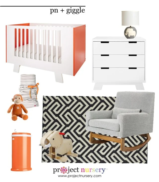 Project Nursery + giggle Design Board