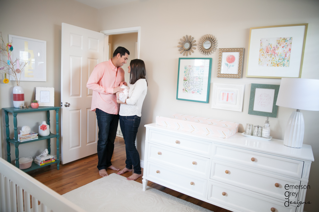 grey and teal nursery ideas