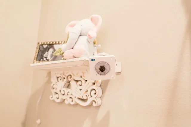 Nursery Wall Shelf with WiFi Baby