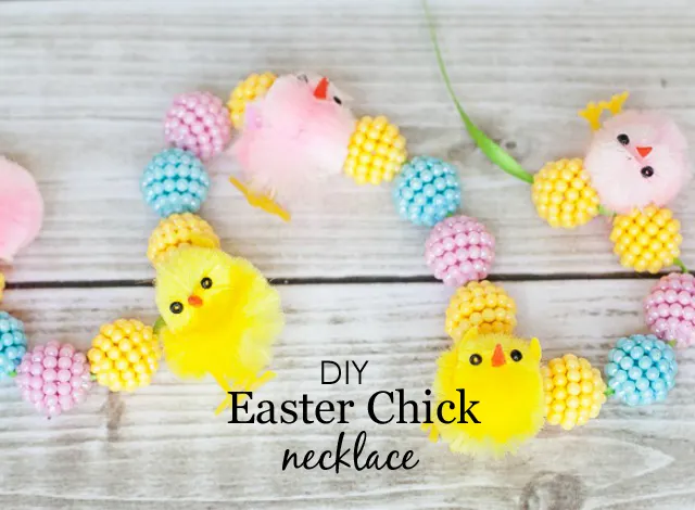 The Thin Thread  CUTE EASTER DAY DIY NECKLACE