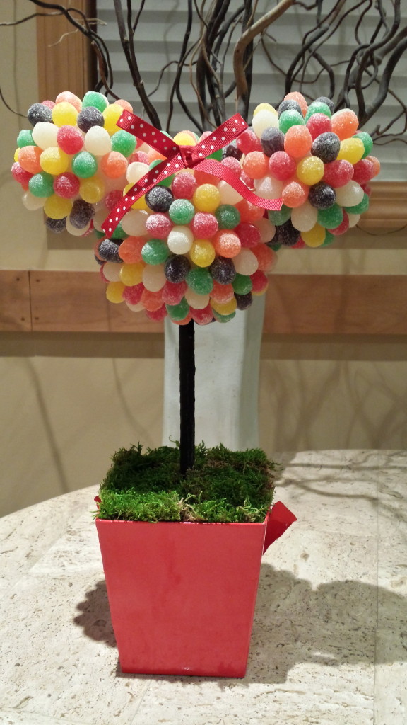 Minnie Mouse Gumdrop Topiary
