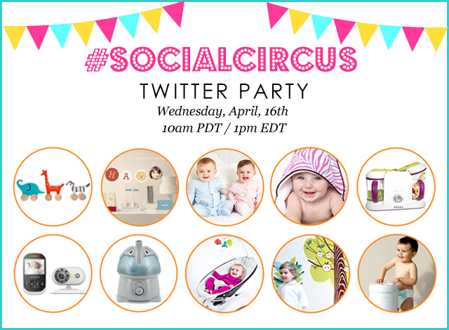 #SocialCircus Twitter Party - Project Nursery