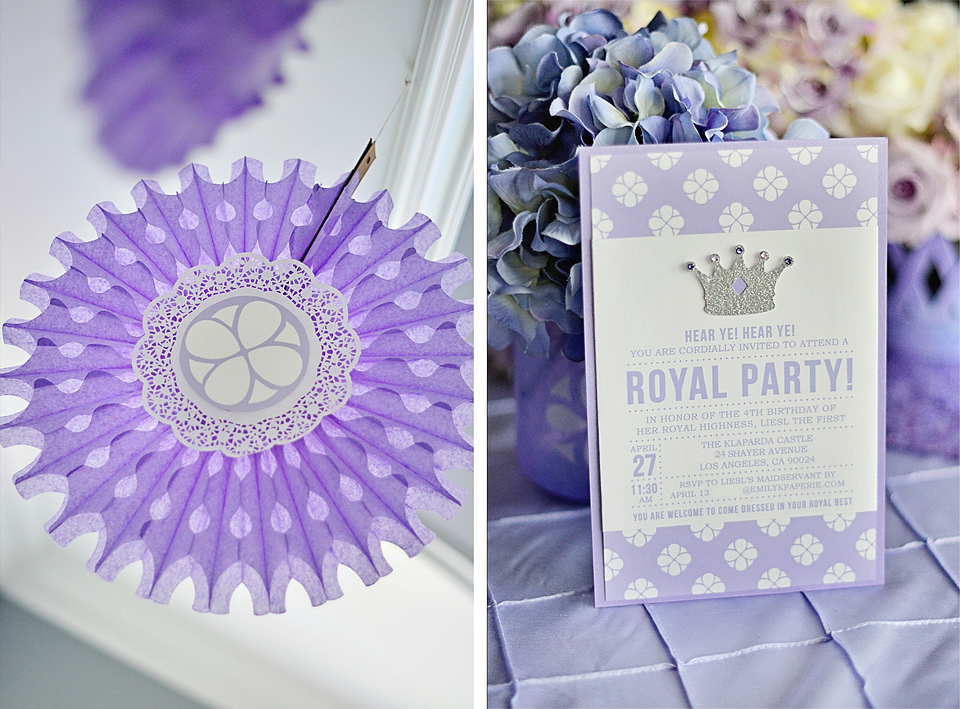 Liesl S 4th Birthday A Sofia The First Inspired Party