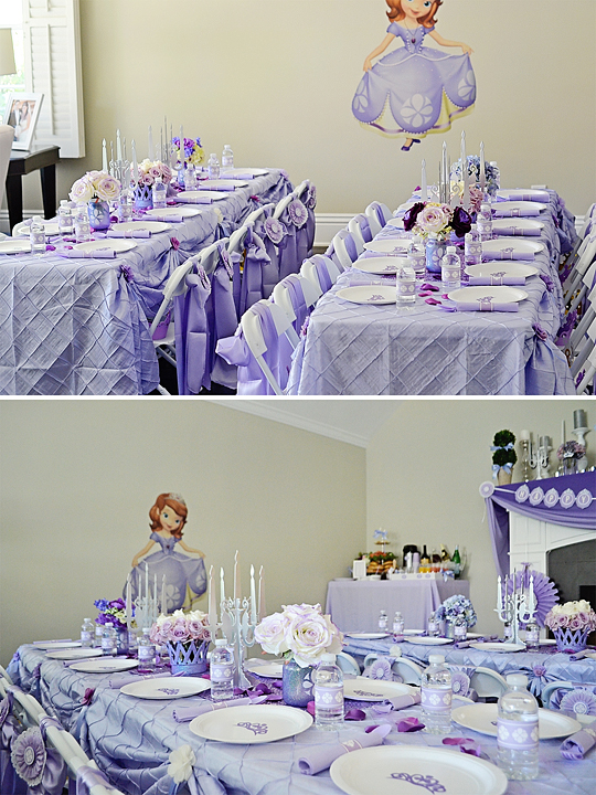 sofia the first party supplies