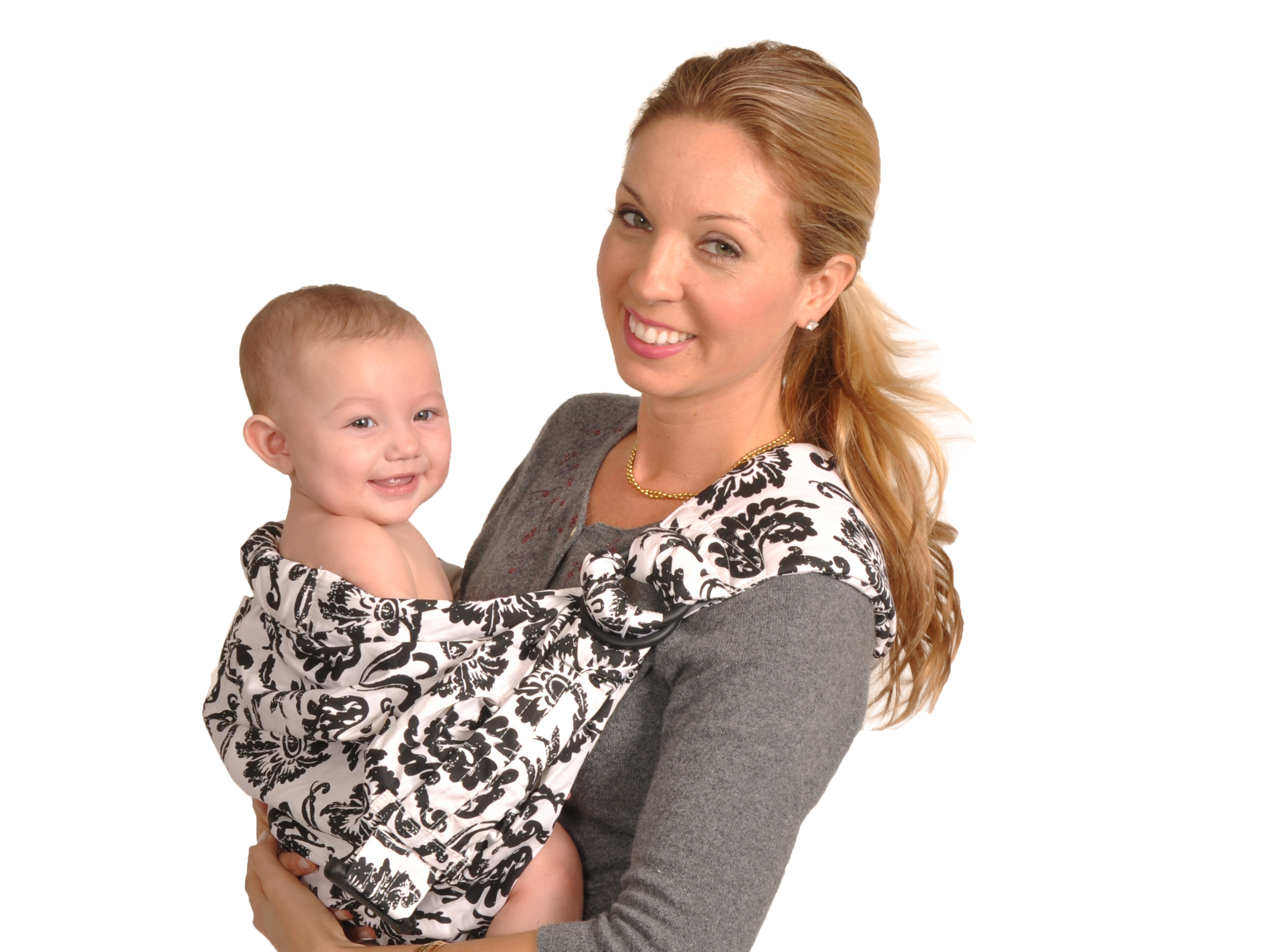 Black and White Adjustable Sling from Balboa Baby