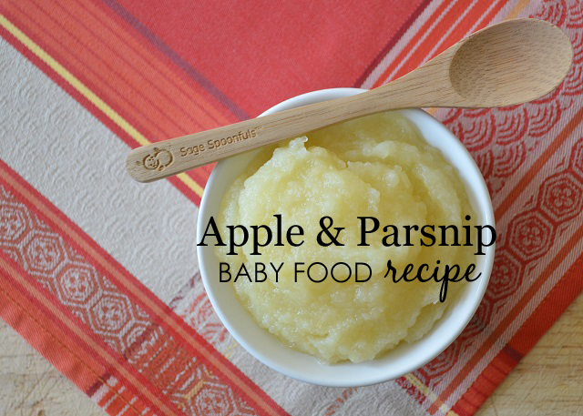 Apple and Parsnip Baby Food Recipe