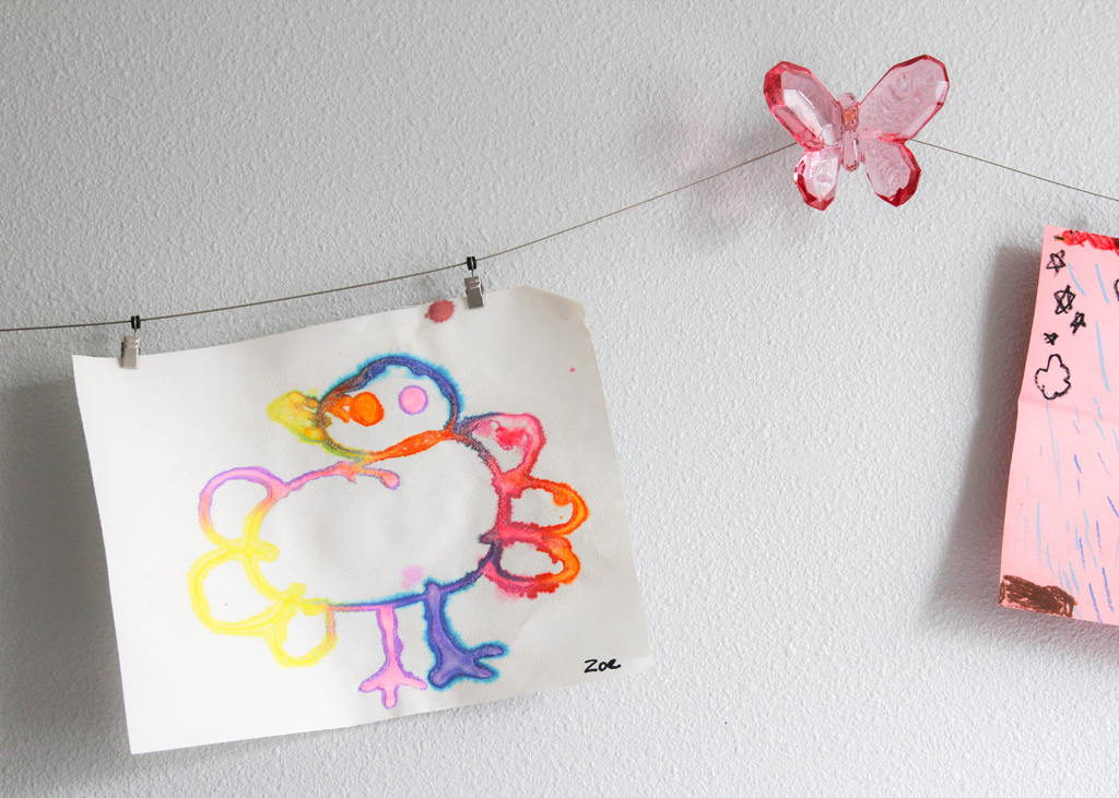 Children's Art Hanging Wire - Project Nursery