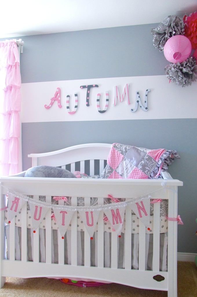 Pink and Gray Nursery
