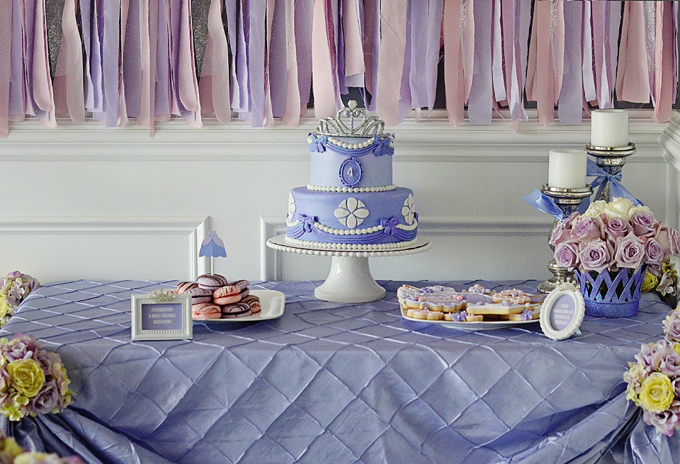 Liesl S 4th Birthday A Sofia The First Inspired Party