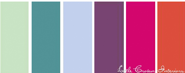 Globally Inspired Color Scheme for Girls' Rooms