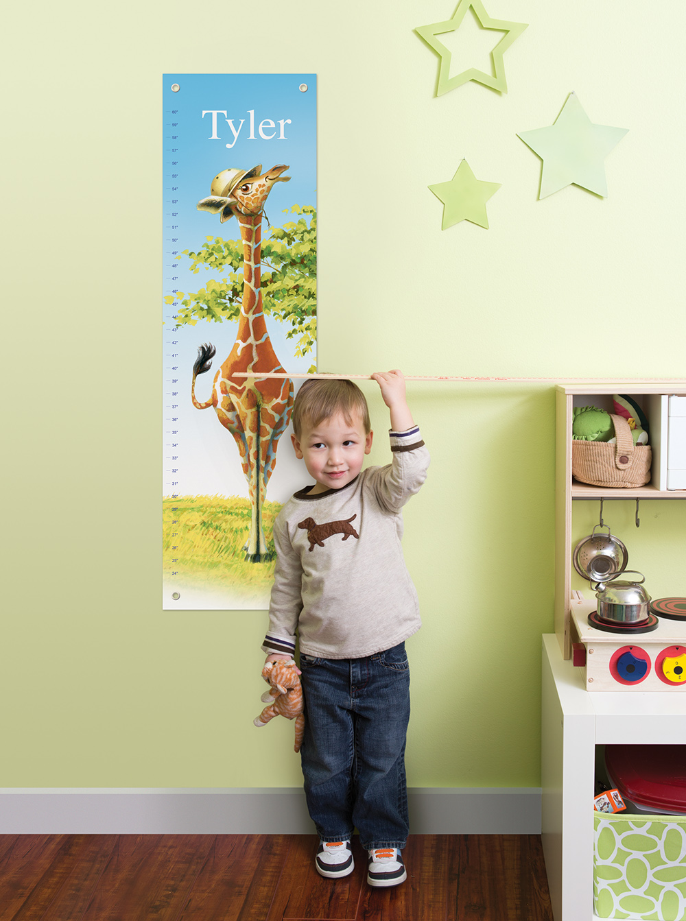 Boys Personalized Growth Chart from I See Me!