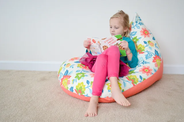 DIY Kids Bean Bag Chair