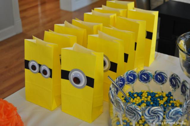 Minion Birthday Party Favors - Project Nursery