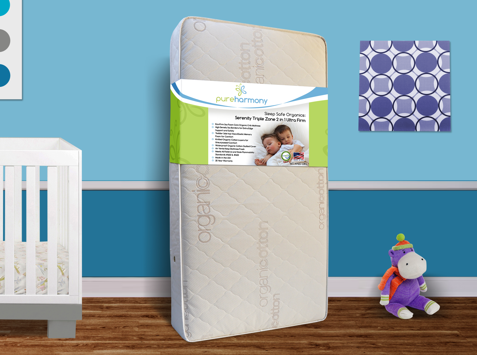 Pure Harmony Crib Mattress from Simply Baby Furniture