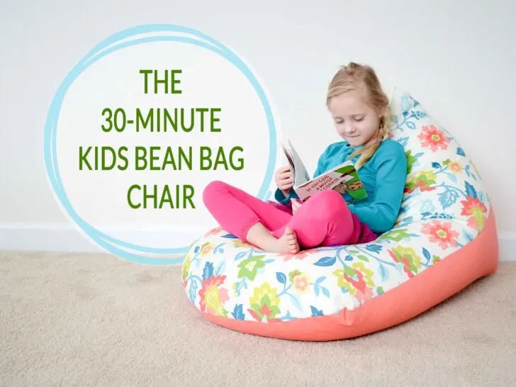 DIY: How to Sew a Kids Bean Bag Chair