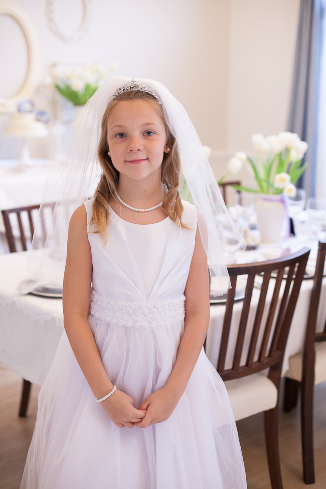 Lavender First Communion Party