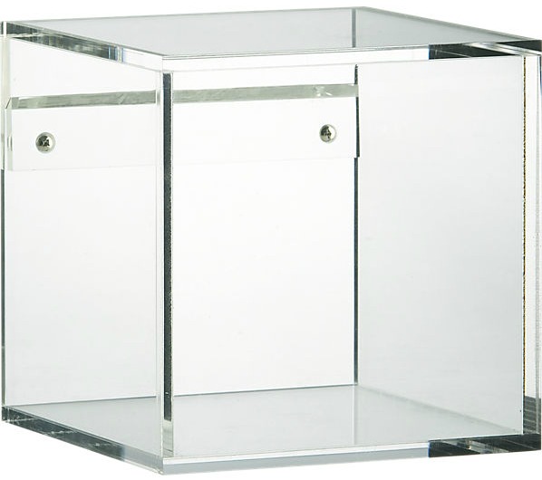 Lucite Cube Shelf from CB2