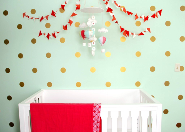 Mint, Coral and Gold Nursery - Project Nursery