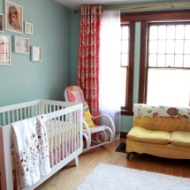Nursery with Vintage Couch - Project Nursery
