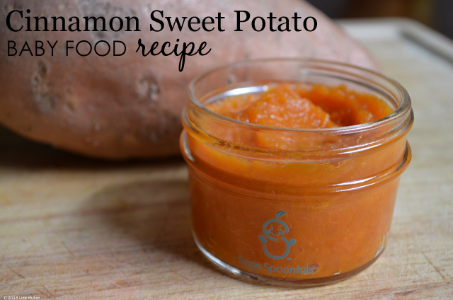 Cinnamon Sweet Potato Baby Food Recipe