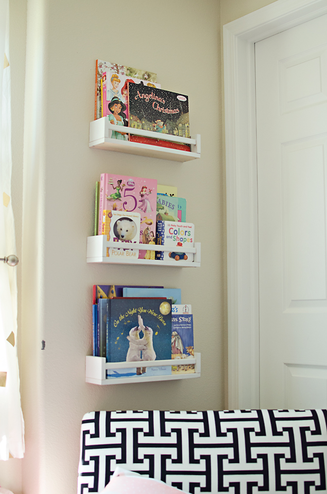 IKEA Spice Racks Turned Bookshelves