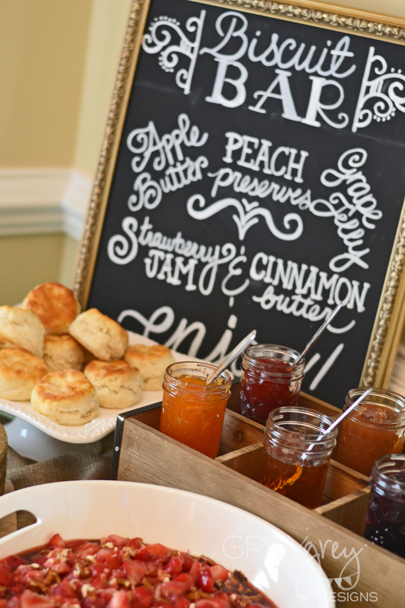 Biscuit Bar for Baby Shower