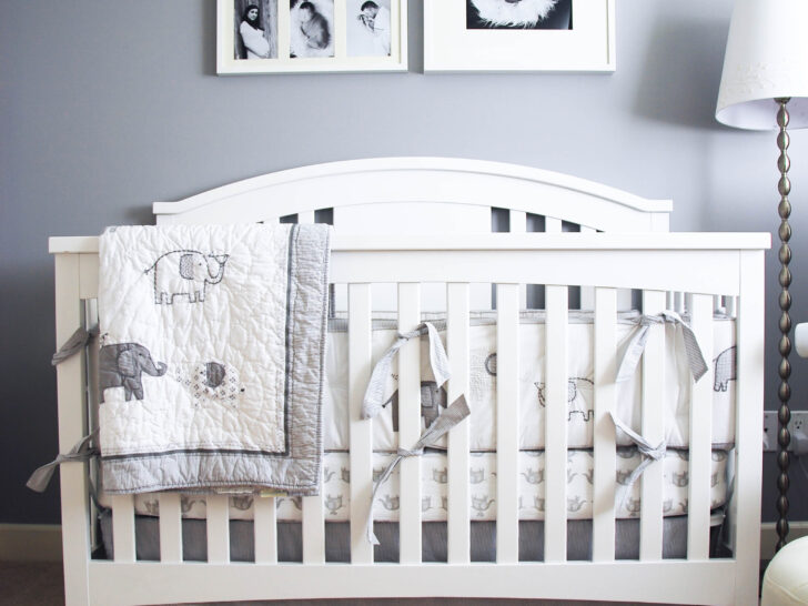Yellow and Gray Gender Neutral Nursery