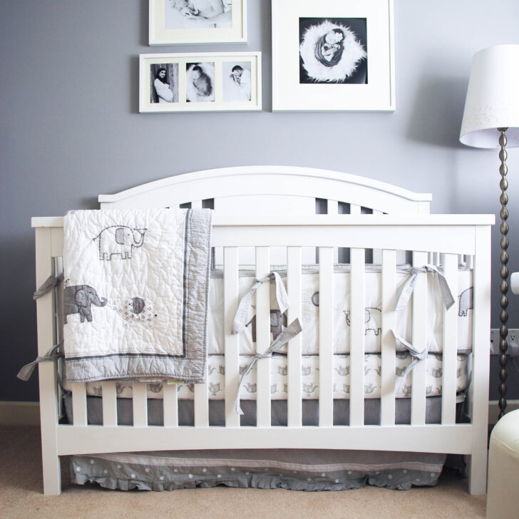 Yellow and Gray Gender Neutral Nursery