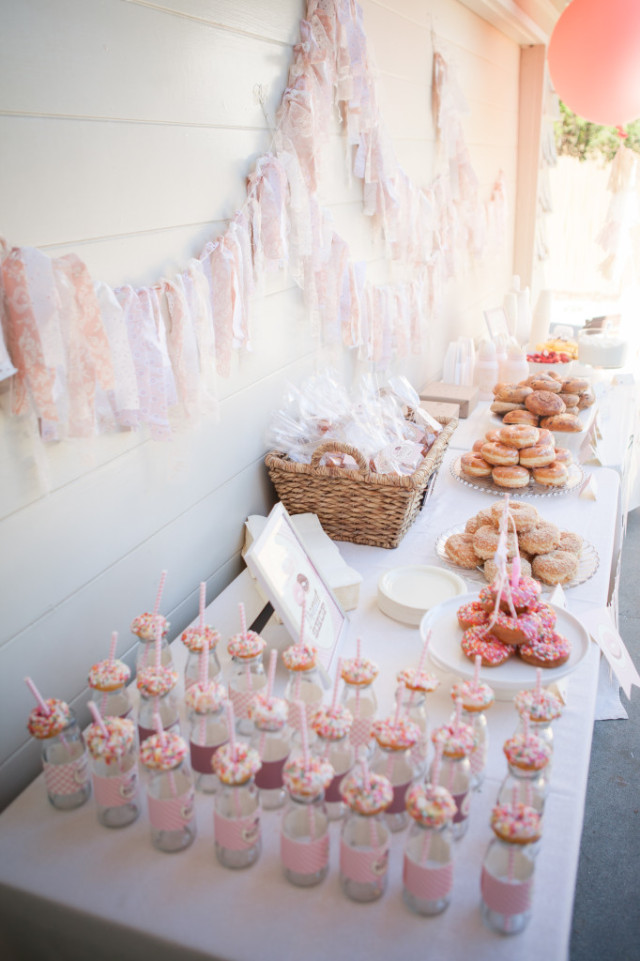 Donut-Themed Birthday Party Sweets Table - Project Nursery