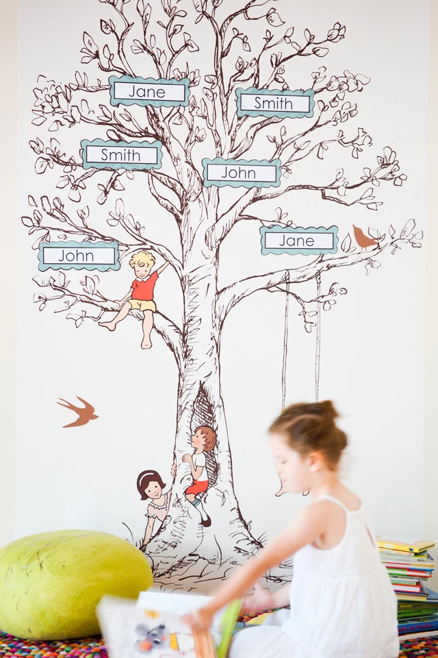 Sarah Jane Custom Family Tree
